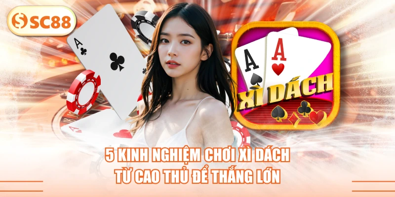 5 Kinh Nghiệm Chơi Xì Dách Từ Cao Thủ Để Thắng Lớn