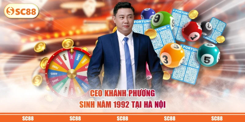 CEO Khánh Phương sinh năm 1992 tại Hà Nội