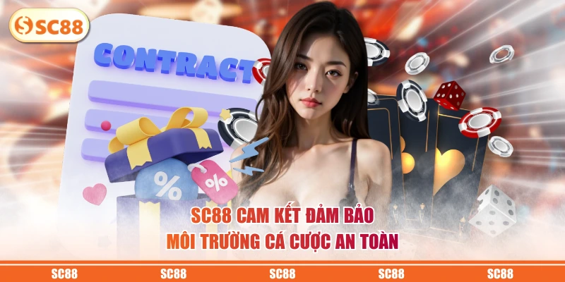 SC88 cam kết đảm bảo môi trường cá cược an toàn