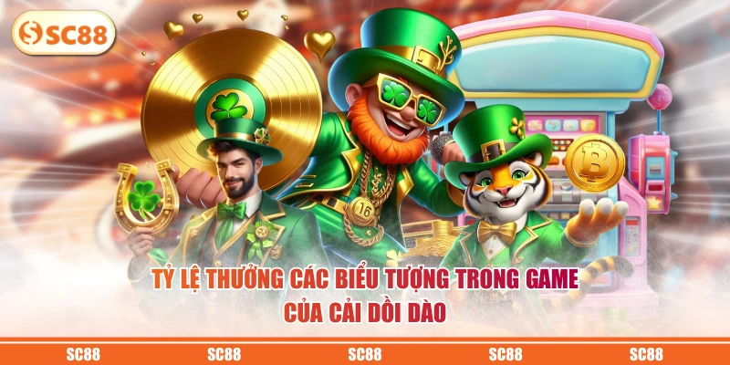 Tỷ lệ thưởng các biểu tượng trong game Của Cải Dồi Dào